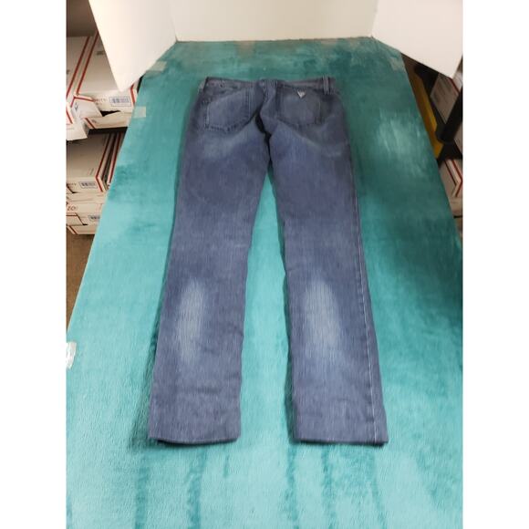 Guess Jeans Size 26 Womens Blue Pants Stretch Denim Sarah Mid Rise Skinny - Picture 10 of 13